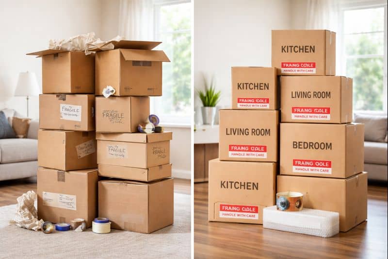 Hire Professional Movers in Houston: Should You Buy Boxes or Let Movers Handle It? | DID Movers Hire Professional Movers in Houston